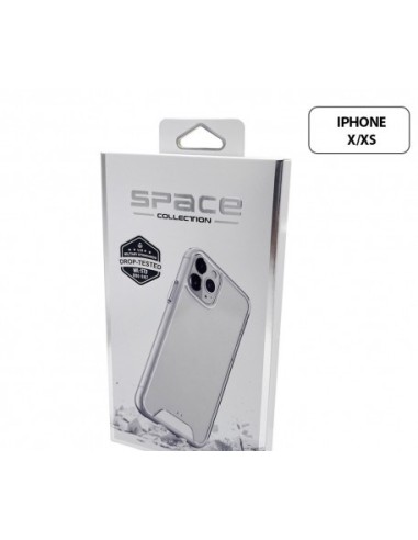 APPLE X/XS - COQUE SILICONE TRANSPARENTE SPACE COLLECTION