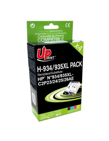 PACK HP 934 / 935 - 4 CARTOUCHES