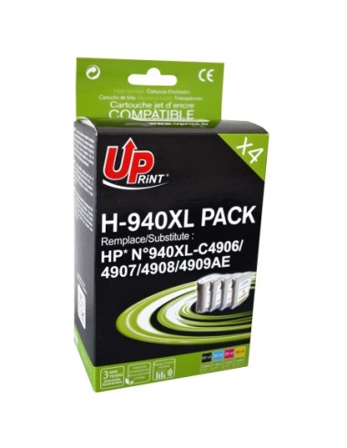 PACK HP 940 - 4 CARTOUCHES